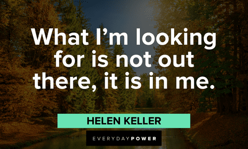 Helen Keller quotes and sayings