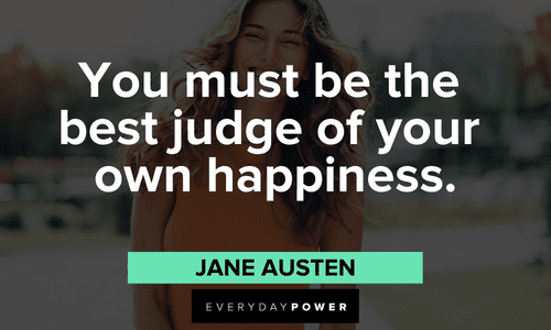 Jane Austen Quotes about happiness