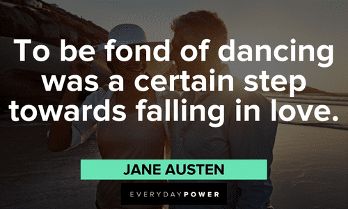 Jane Austen Quotes about dancing