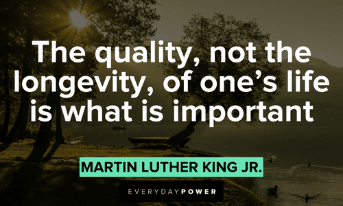 Quotes by Martin Luther King Jr. about life