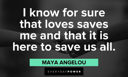 maya angelou words have power