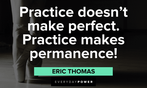 Eric Thomas Quotes about practice