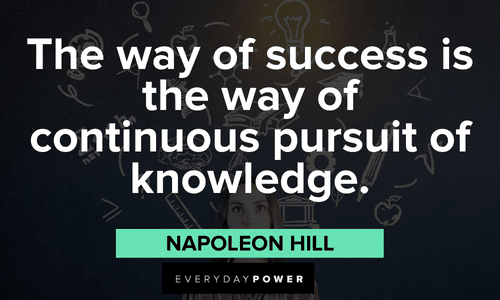 Napoleon Hill Quotes about success