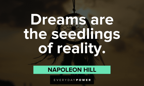 Napoleon Hill Quotes about dreams