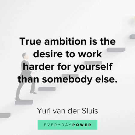 new month quotes about ambition