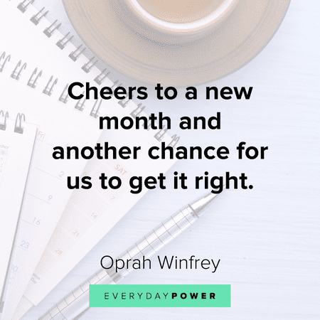 New Month Quotes that Inspire New Beginnings | Everyday Power