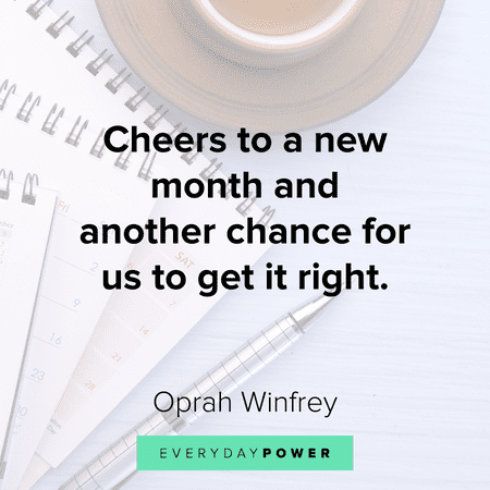 198 New Month Quotes That Inspire New Beginnings