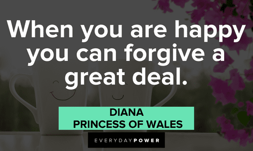 Princess Diana Quotes about forgiveness