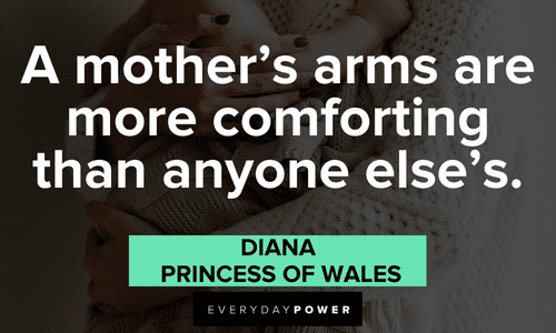 Princess Diana Quotes about mothers