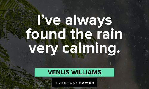 calming rain quotes
