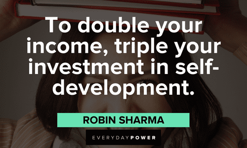 Robin Sharma Quotes about self development