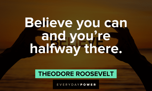 Short inspirational quotes about believing 