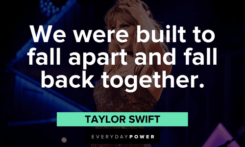 Taylor Swift Quotes about comebacks