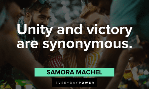 Unity Quotes about victory