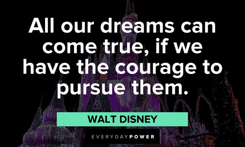 Walt Disney Quotes about dreams