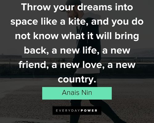 Anais Nin Quotes about life and vision