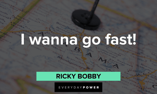 short Ricky Bobby Quotes