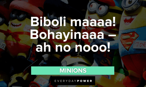 funny Minion quotes and lines