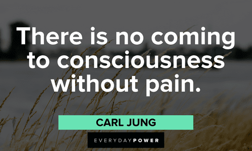 Carl Jung quotes about pain