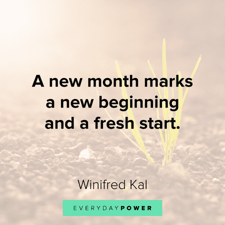 New Month Quotes that Inspire New Beginnings – Daily Inspirational Posters