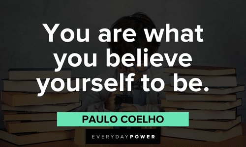 self Belief Quotes about you are what you believe yourself to be