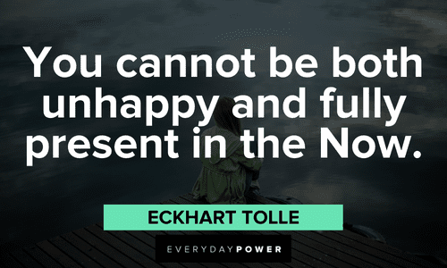 Eckhart Tolle Quotes about happiness