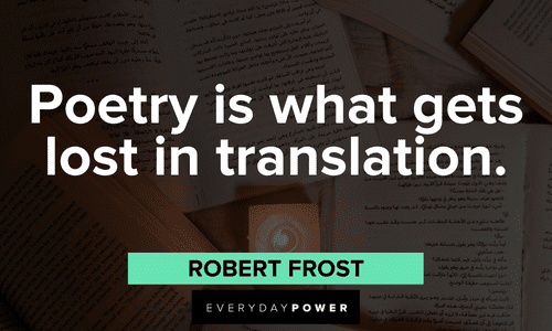 Robert Frost Quotes about poetry