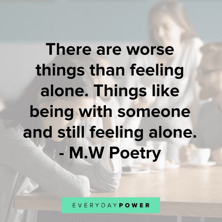 feeling lonely quotes