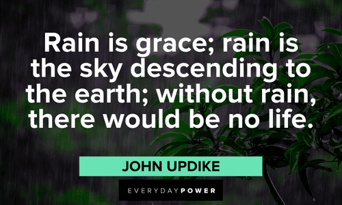 rain quotes about grace