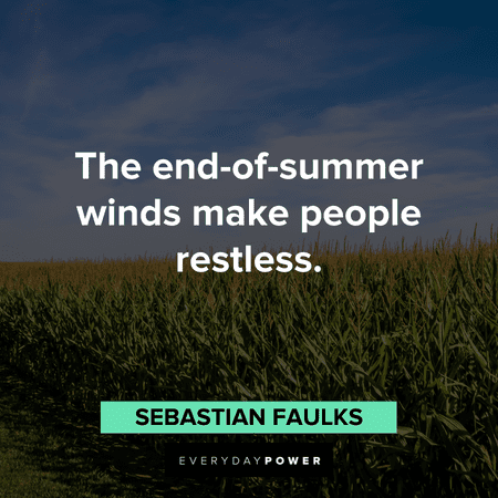 August quotes about the end of summer