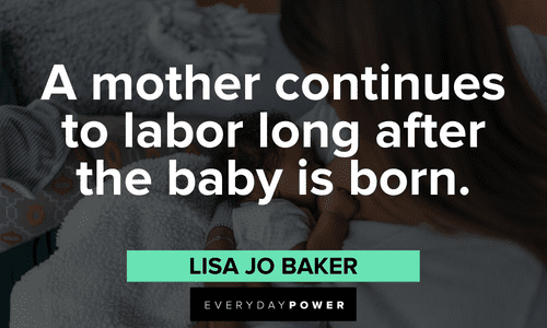 Baby quotes from mother