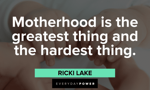 Baby quotes about motherhood
