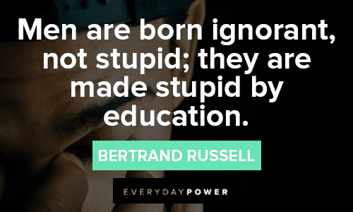 Bertrand Russell Quotes About Education