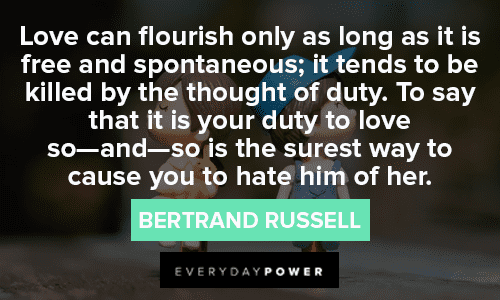 Bertrand Russell Quotes About Love
