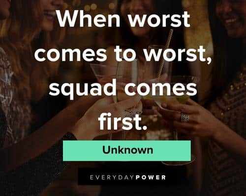 Bridesmaid Quotes About Squad