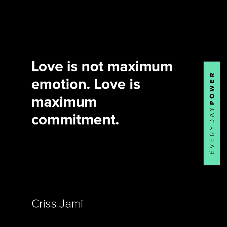 Commitment Quotes About Emotions