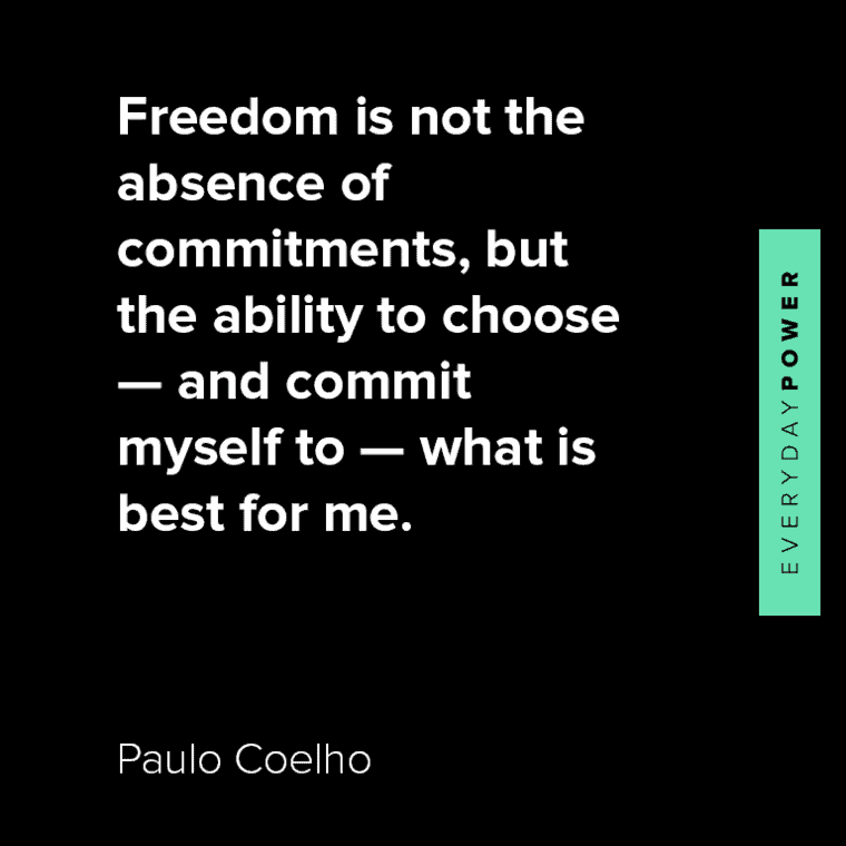Commitment Quotes About Freedom