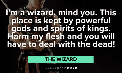 Conan the Barbarian quotes about wizards