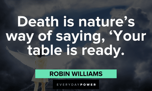 Death Quotes about nature