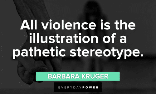 Domestic Violence Quotes about stereotypes