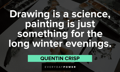 quotes about drawing art