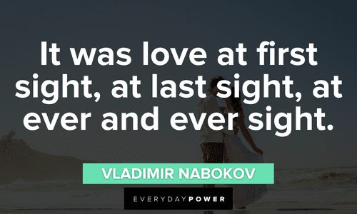 Engagement Quotes about love at first sight