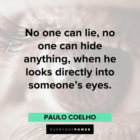 Eyes quotes about lying