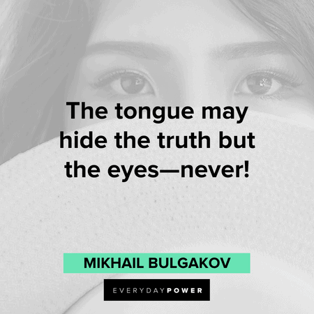 Eyes quotes about truth