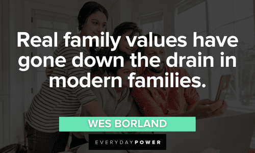 Family quotes about family values