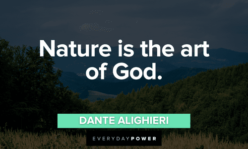 quotes about nature and god