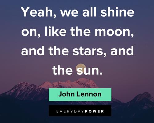 Full Moon Quotes About Shining