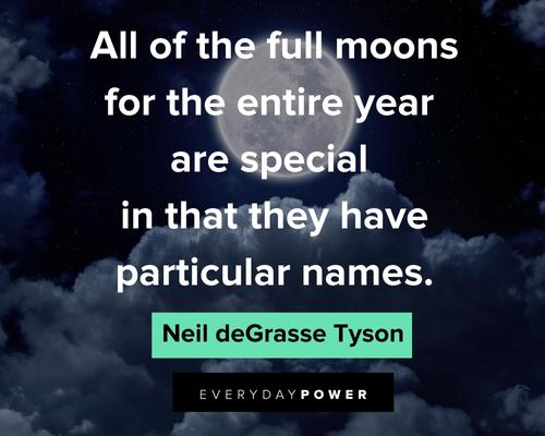 Full Moon Quotes About Their Names