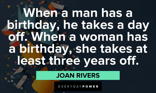 joan rivers birthday quotes