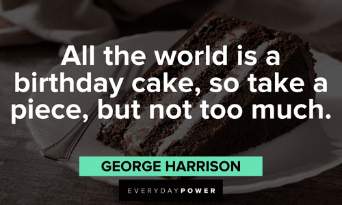 happy birthday images with cake and quotes